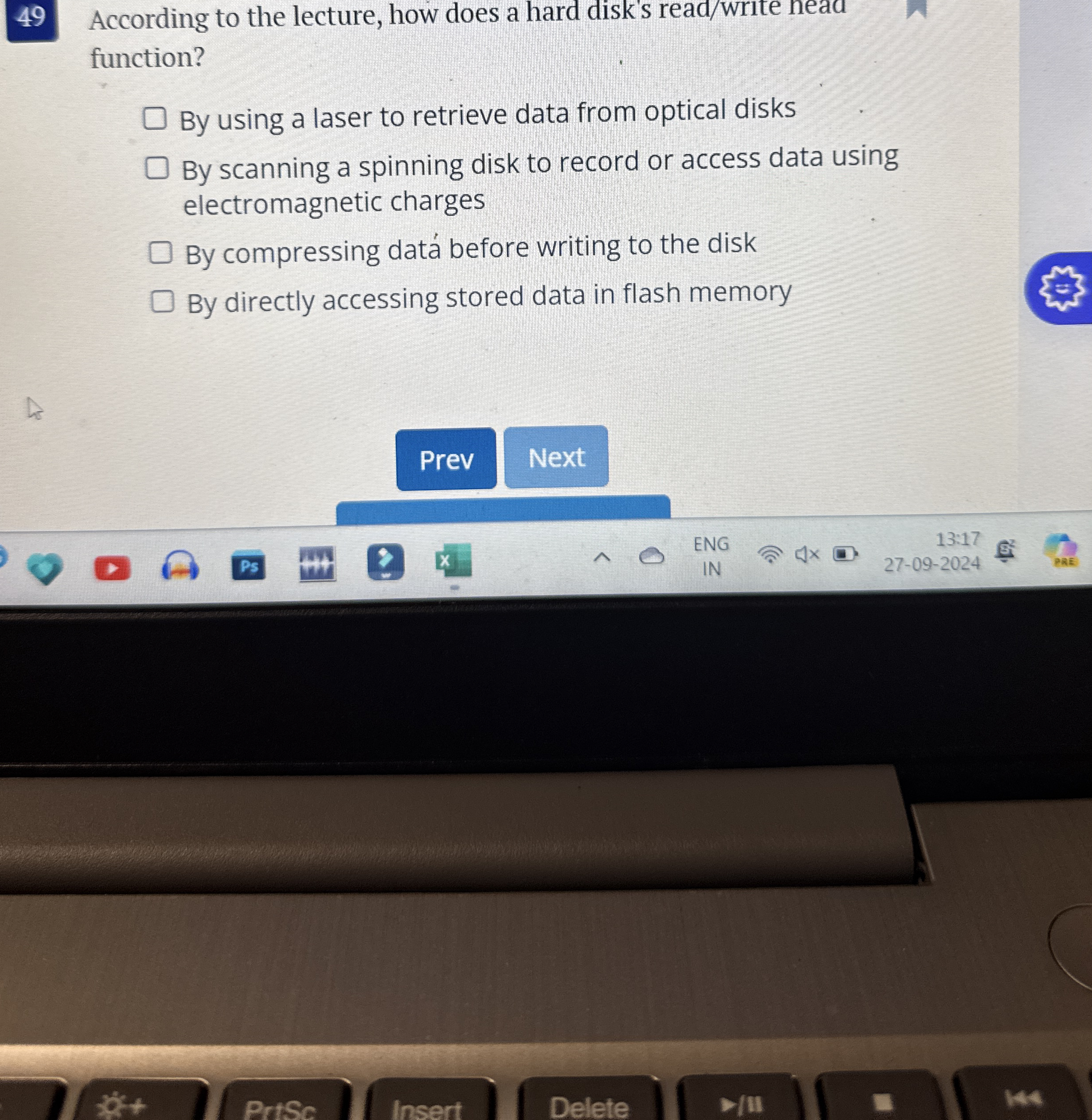 4 9 According to the lecture, how does a hard