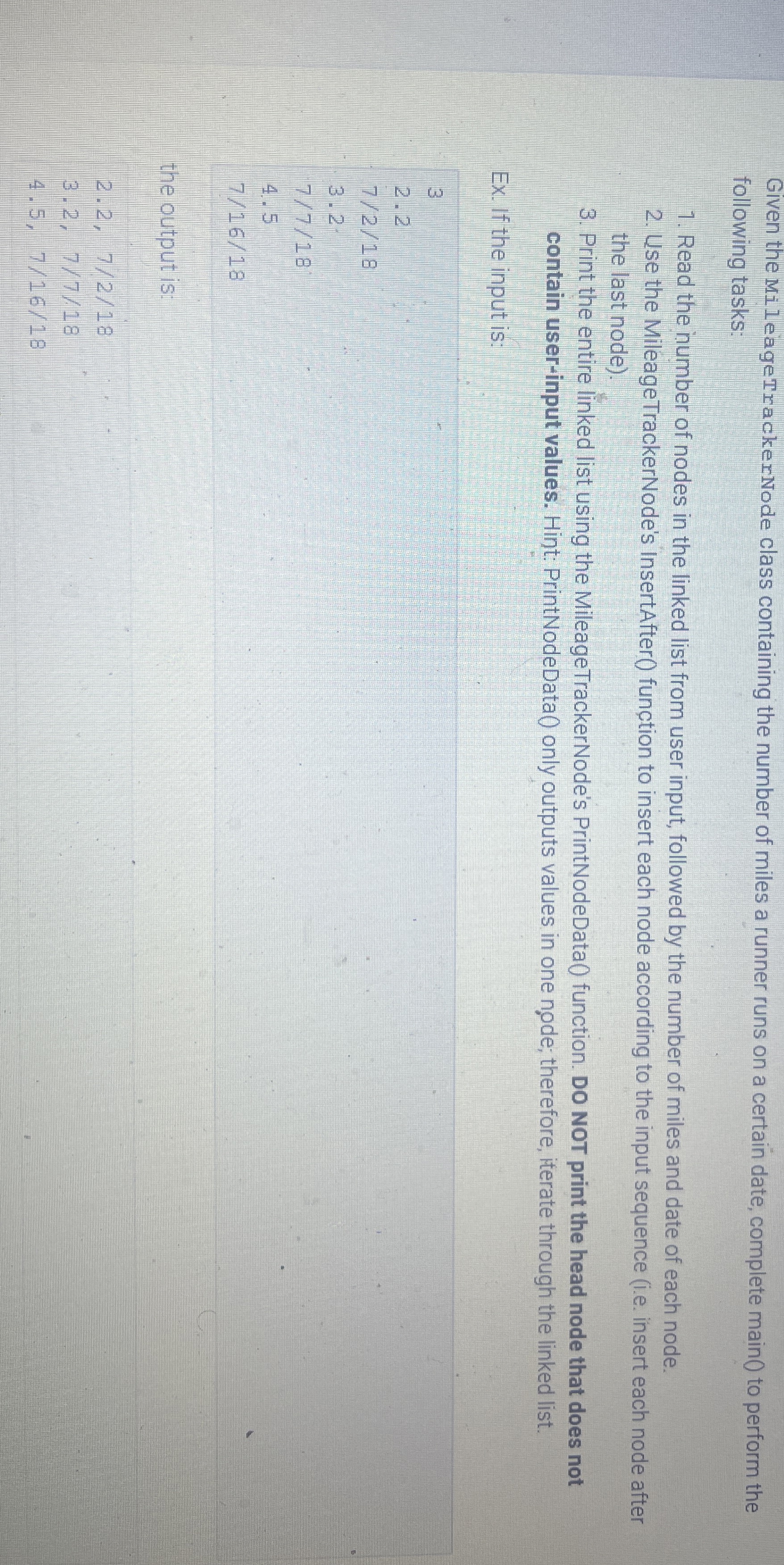 Write a code in C + + Given the