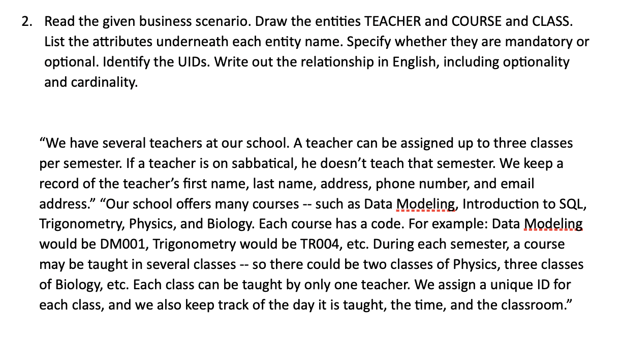 " We have several teachers at our school. A