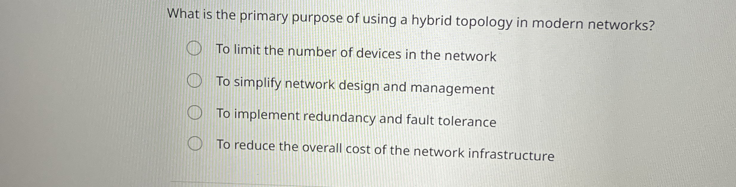 What is the primary purpose of using a hybrid