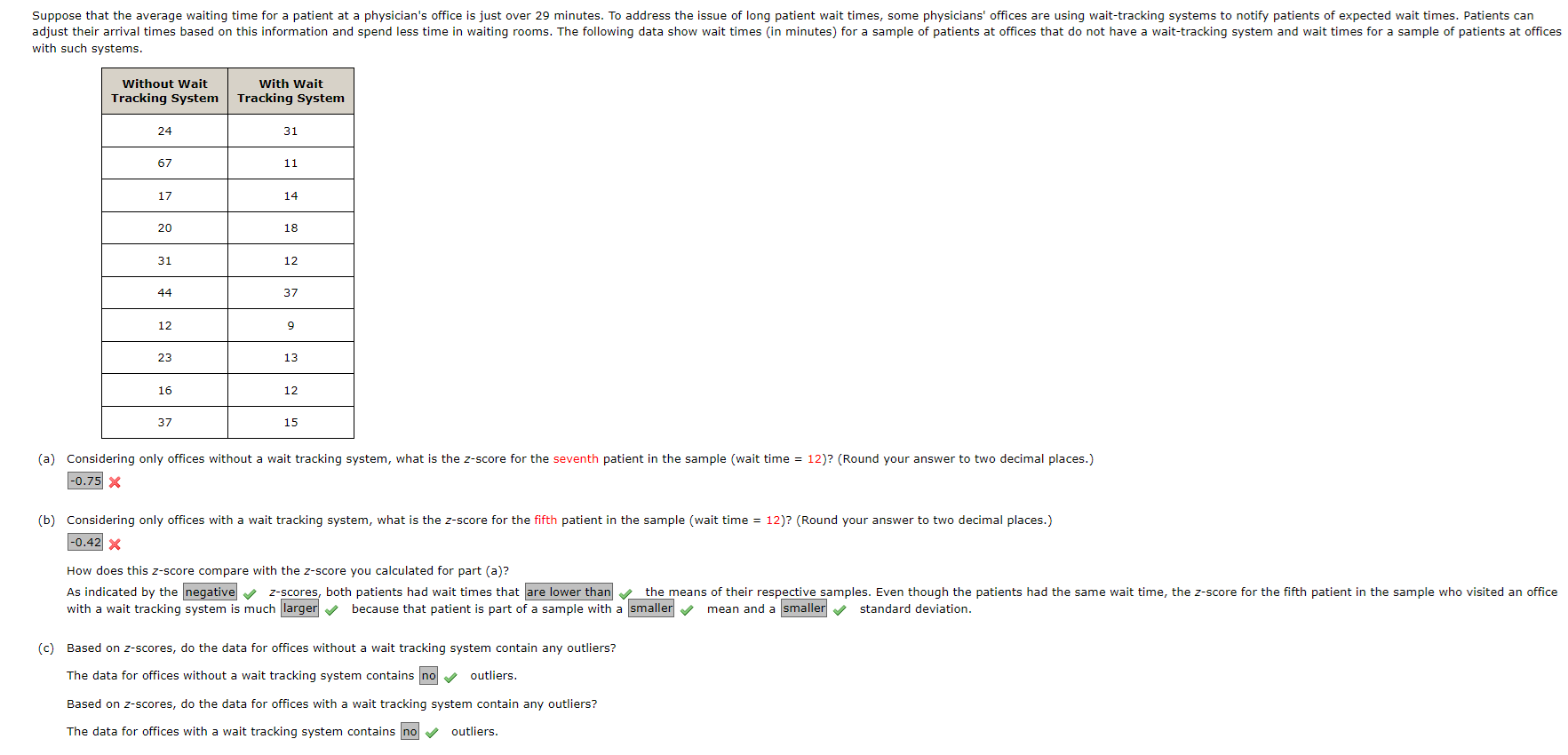 Please fix A and B The answers are A are NOT: . 4