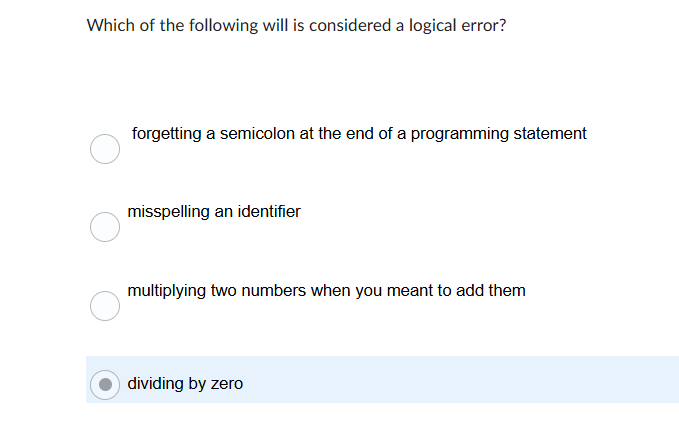 Which of the following will is considered a