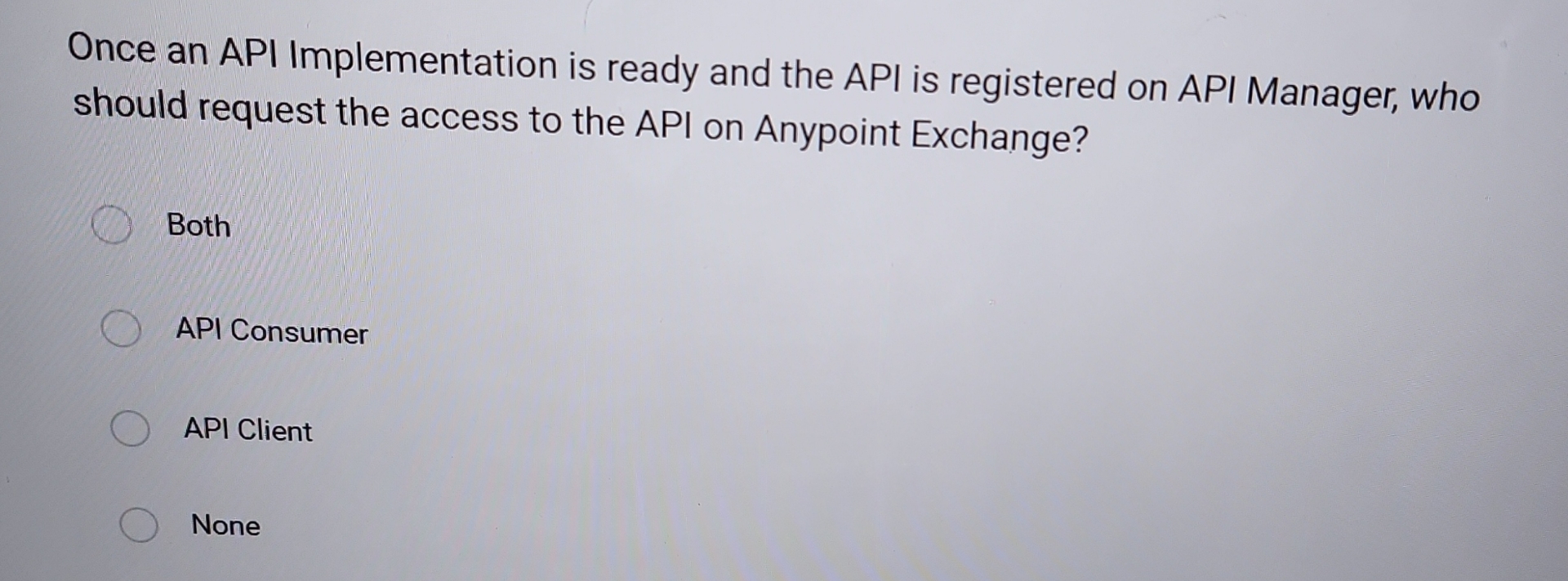 Once an API Implementation is ready and the API