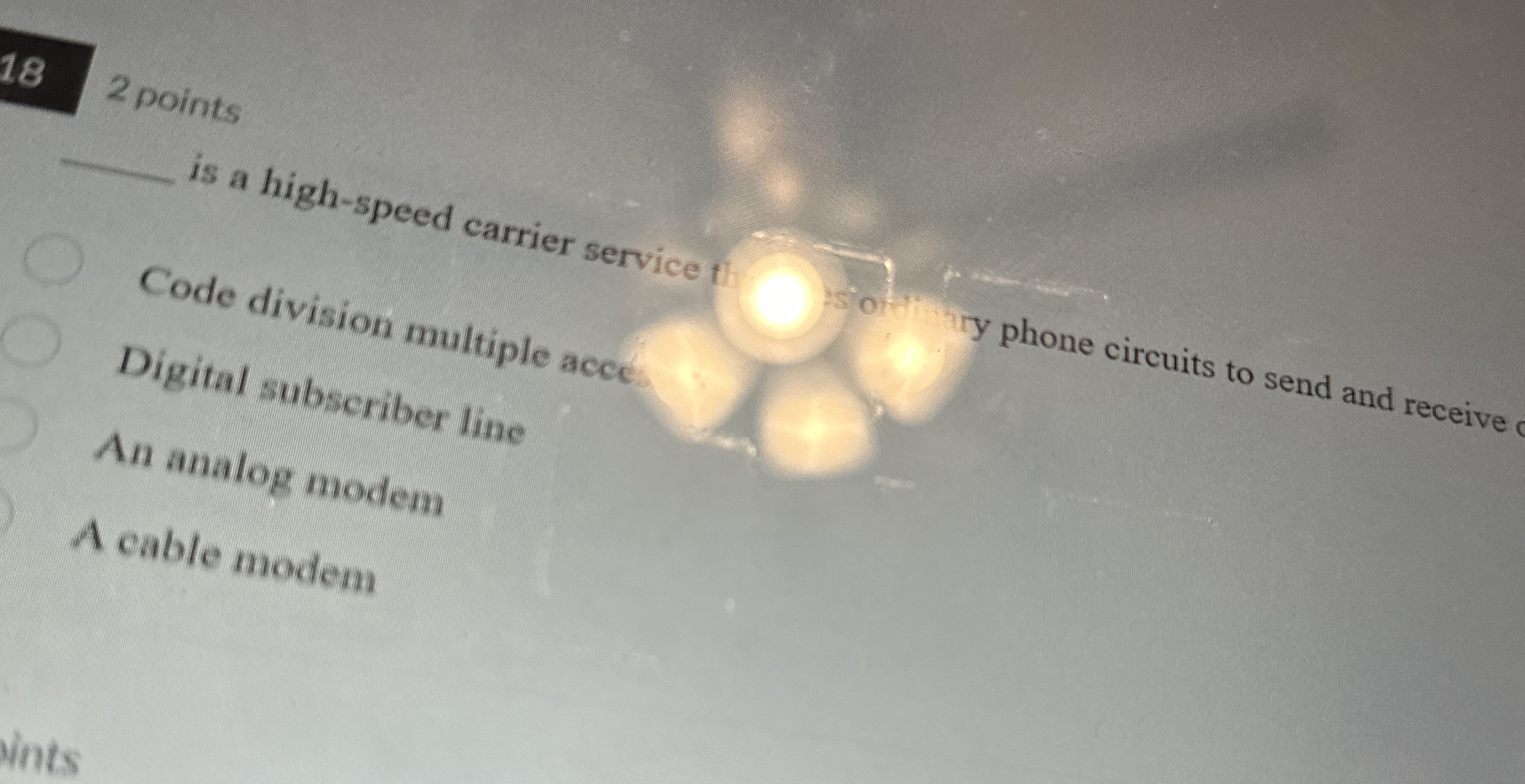 1 8 2 points q , is a high - speed carrier