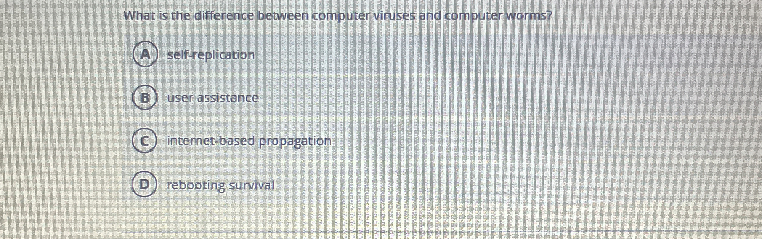 What is the difference between computer viruses