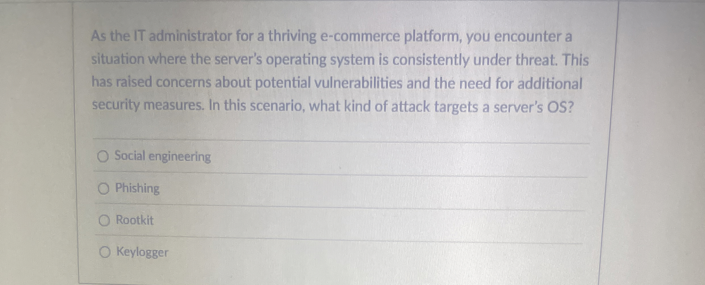 As the IT administrator for a thriving e -