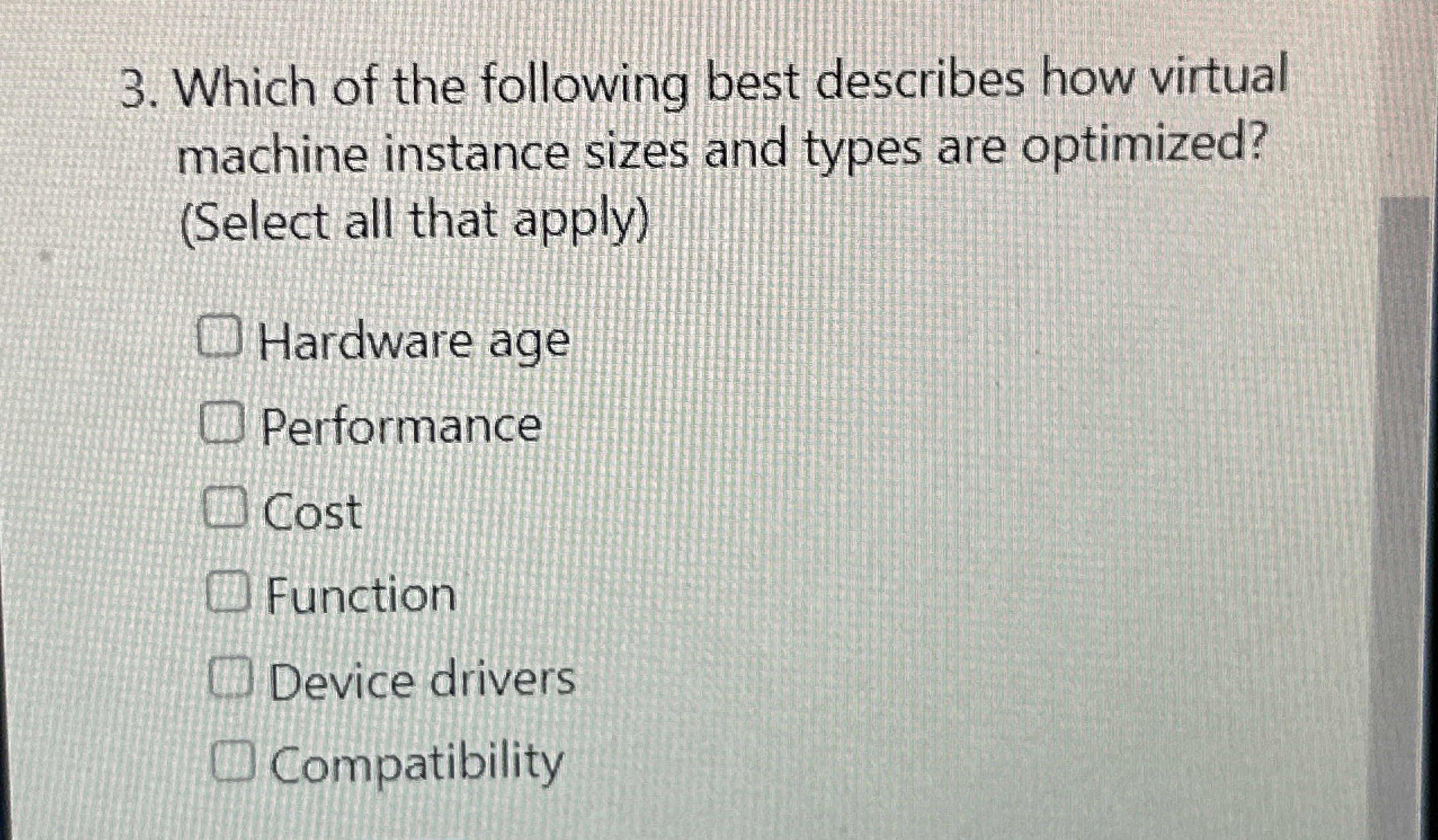 Which of the following best describes how virtual