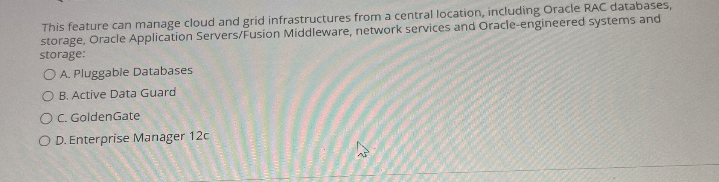 This feature can manage cloud and grid
