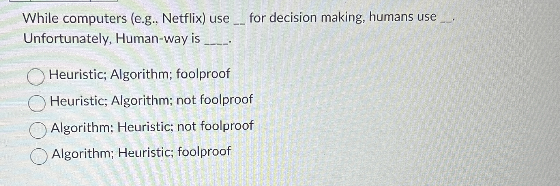While computers ( e . g . , Netflix ) use q , for