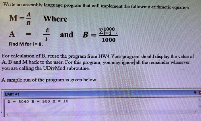 Can you write under this template: ; File: HA 5 -