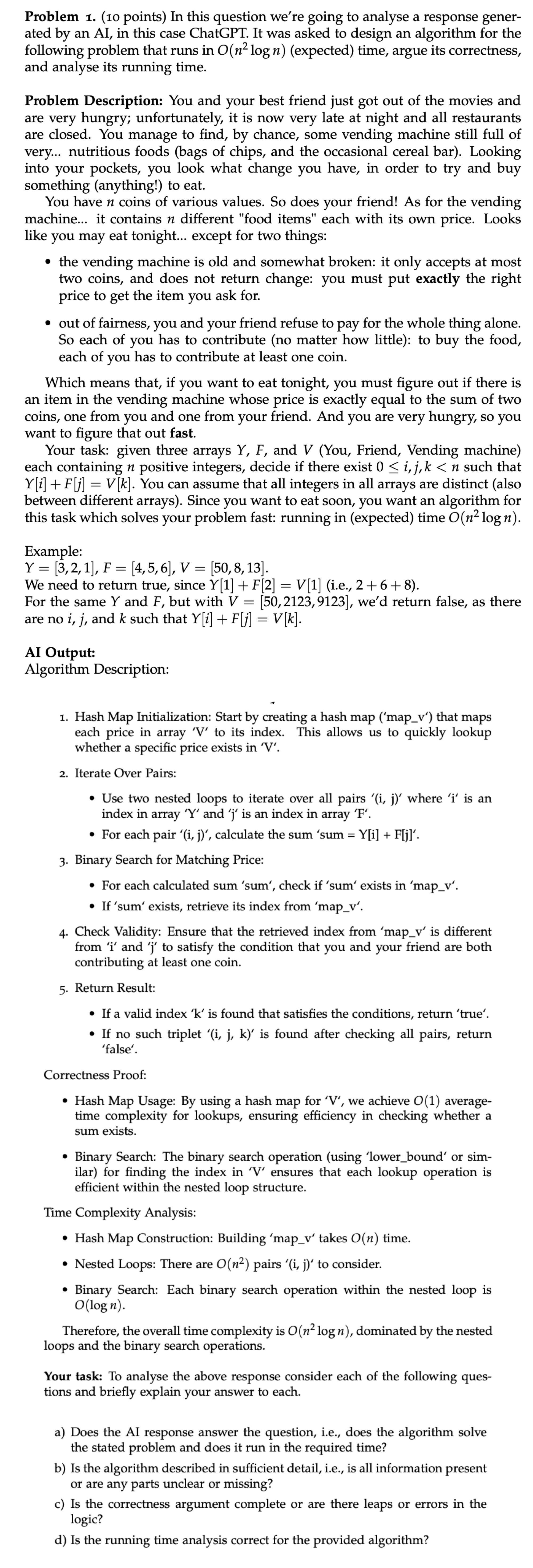 Done without consulting someone else solutions or