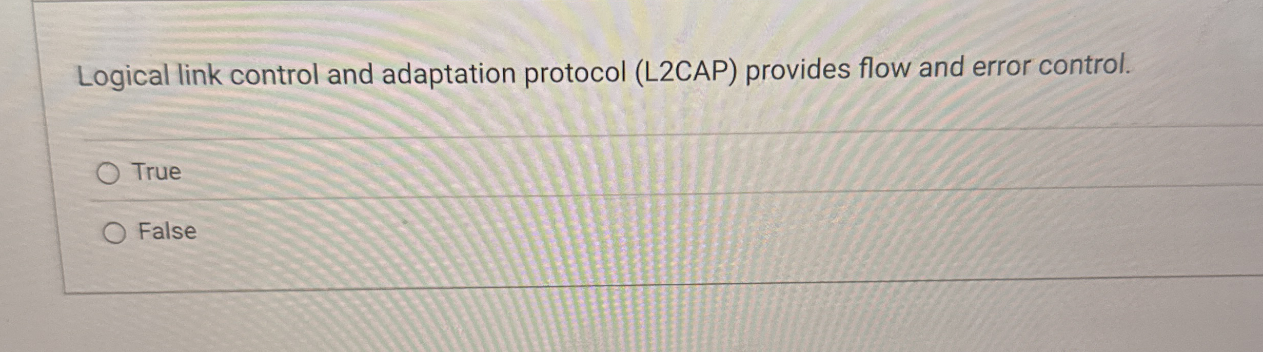 Logical link control and adaptation protocol ( L