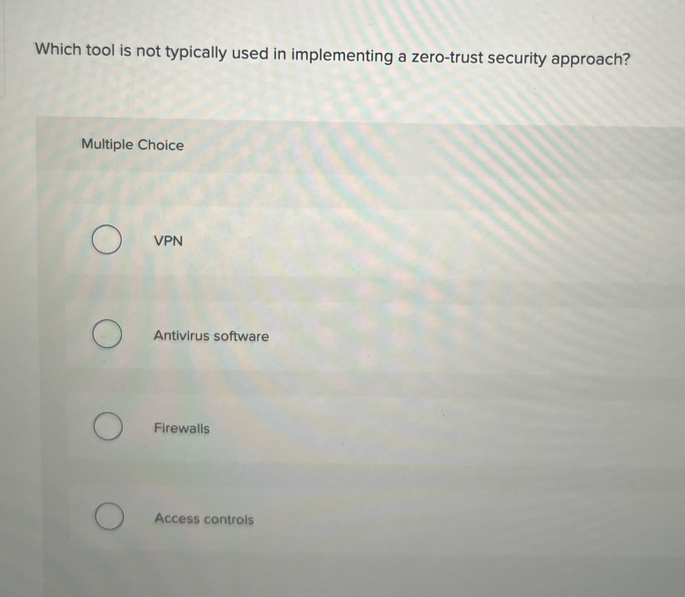 Which tool is not typically used in implementing
