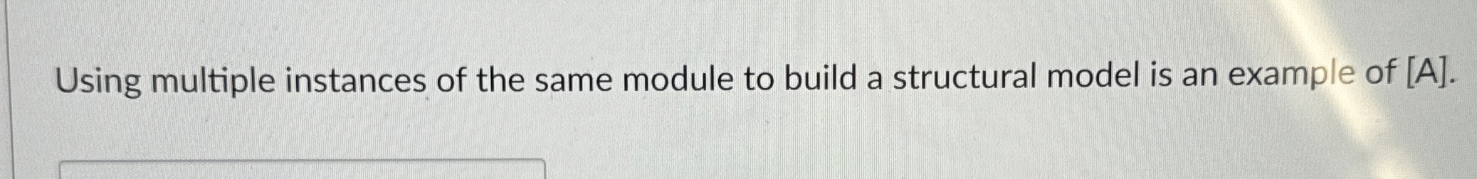 Using multiple instances of the same module to