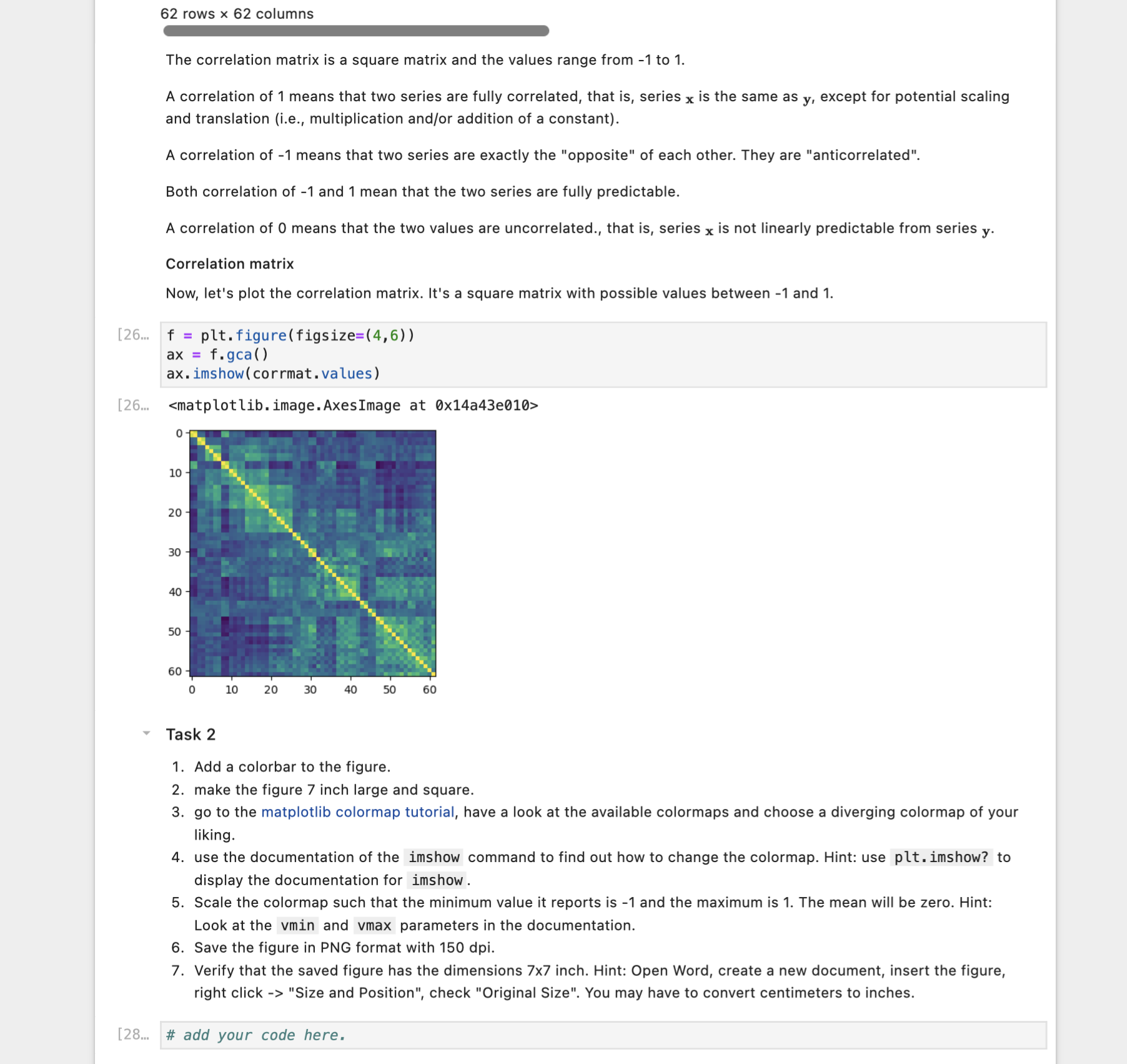 Need task 2 solution and use Python for code