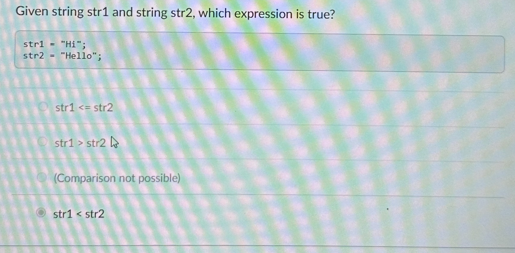Question 6 Why should programmers avoid making