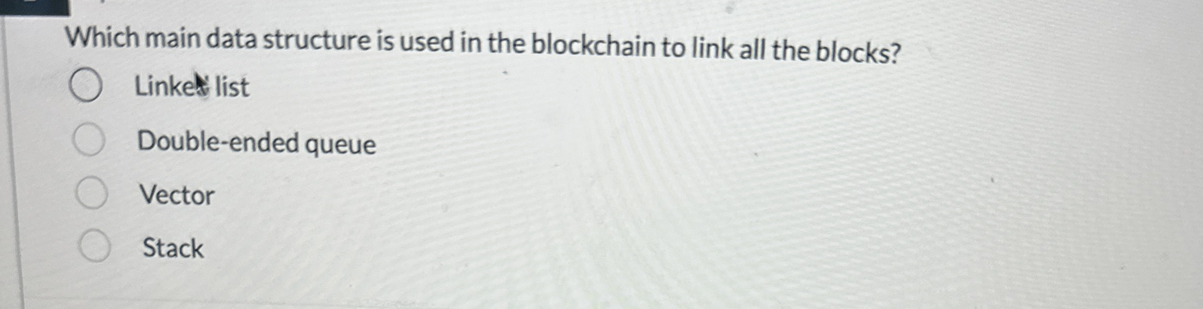 Which main data structure is used in the