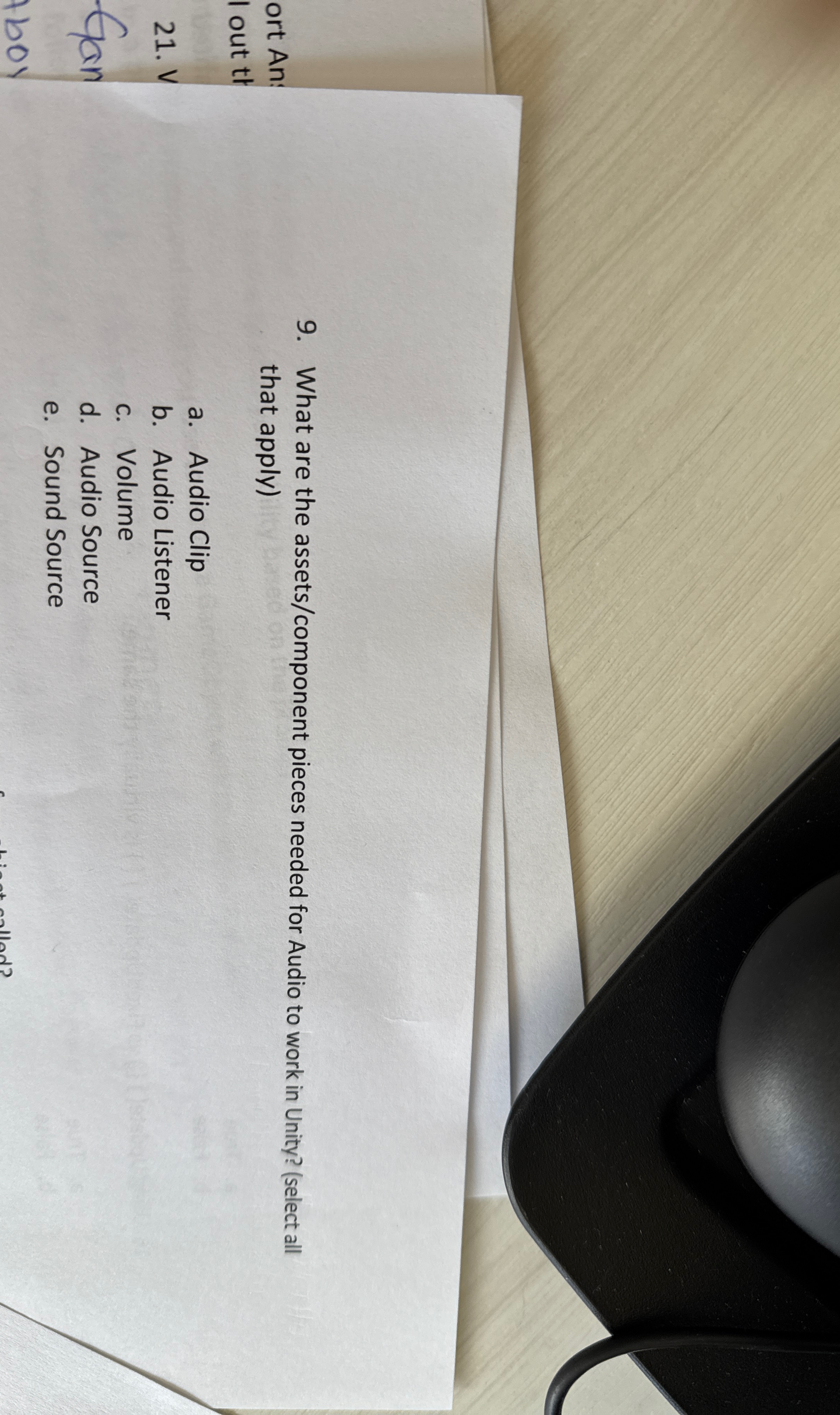 What are the assets / component pieces needed for