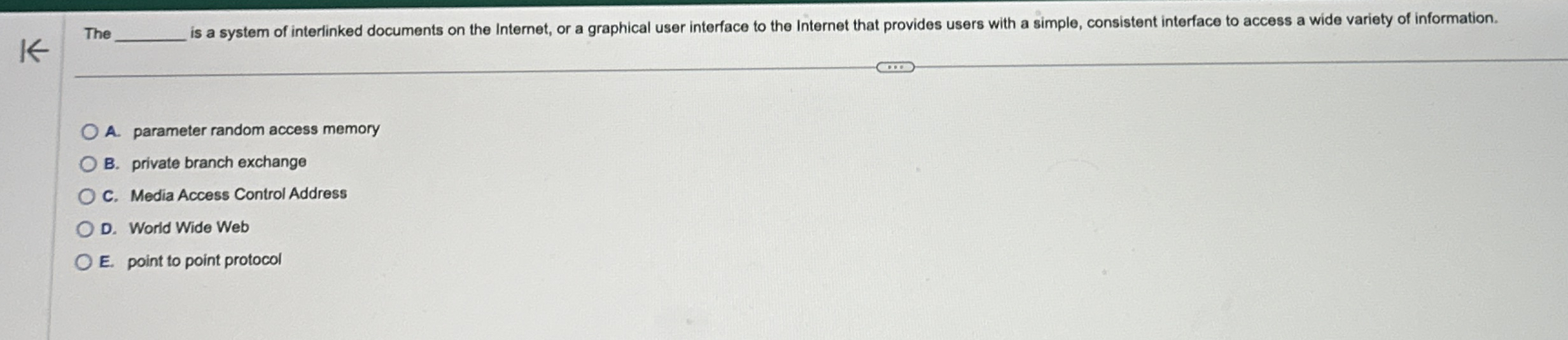 Which of the following statements is true about