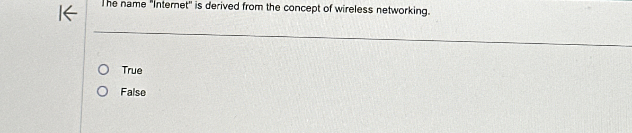 The name "Internet" is derived from the concept