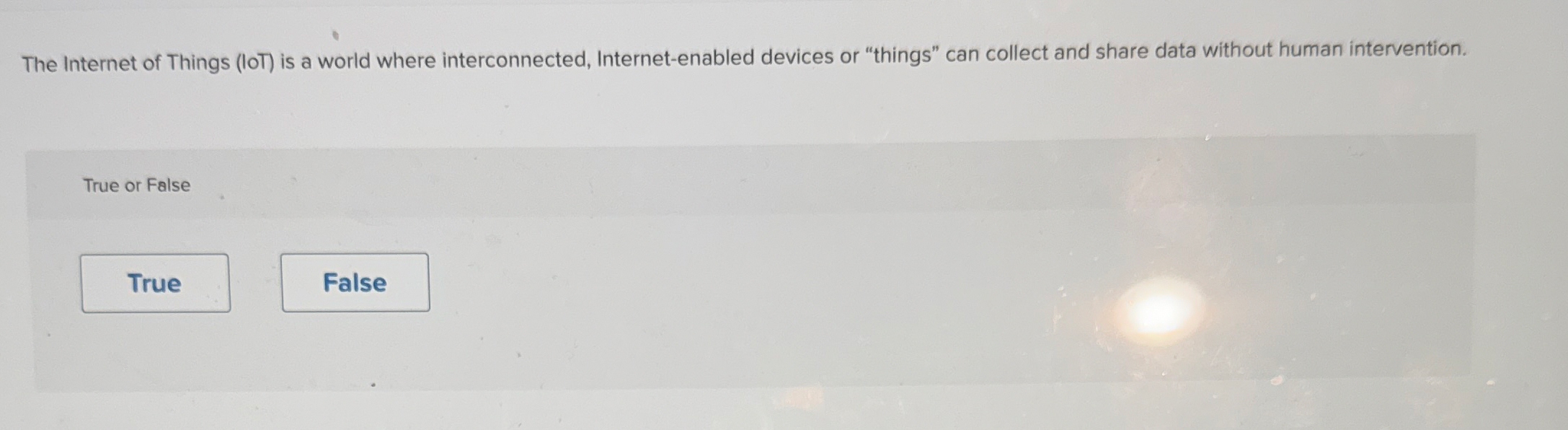 The Internet of Things ( 1 0 T ) is a world where