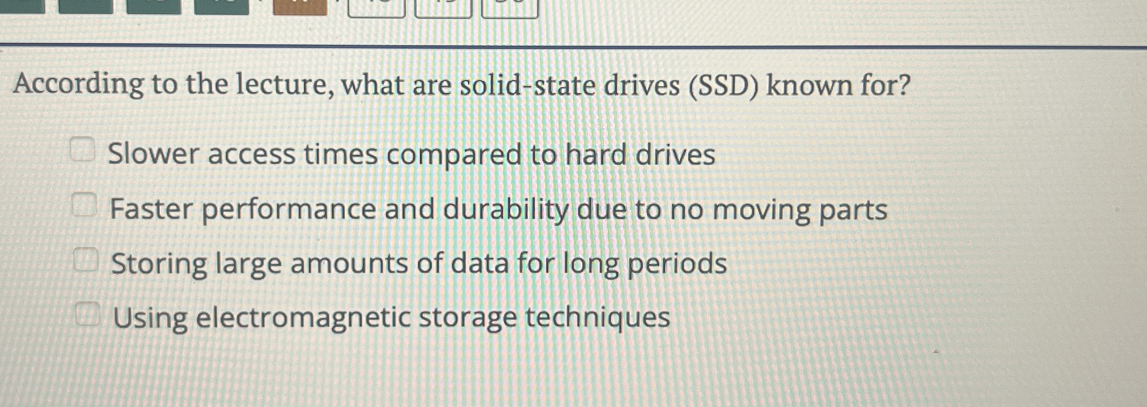 According to the lecture, what are solid - state