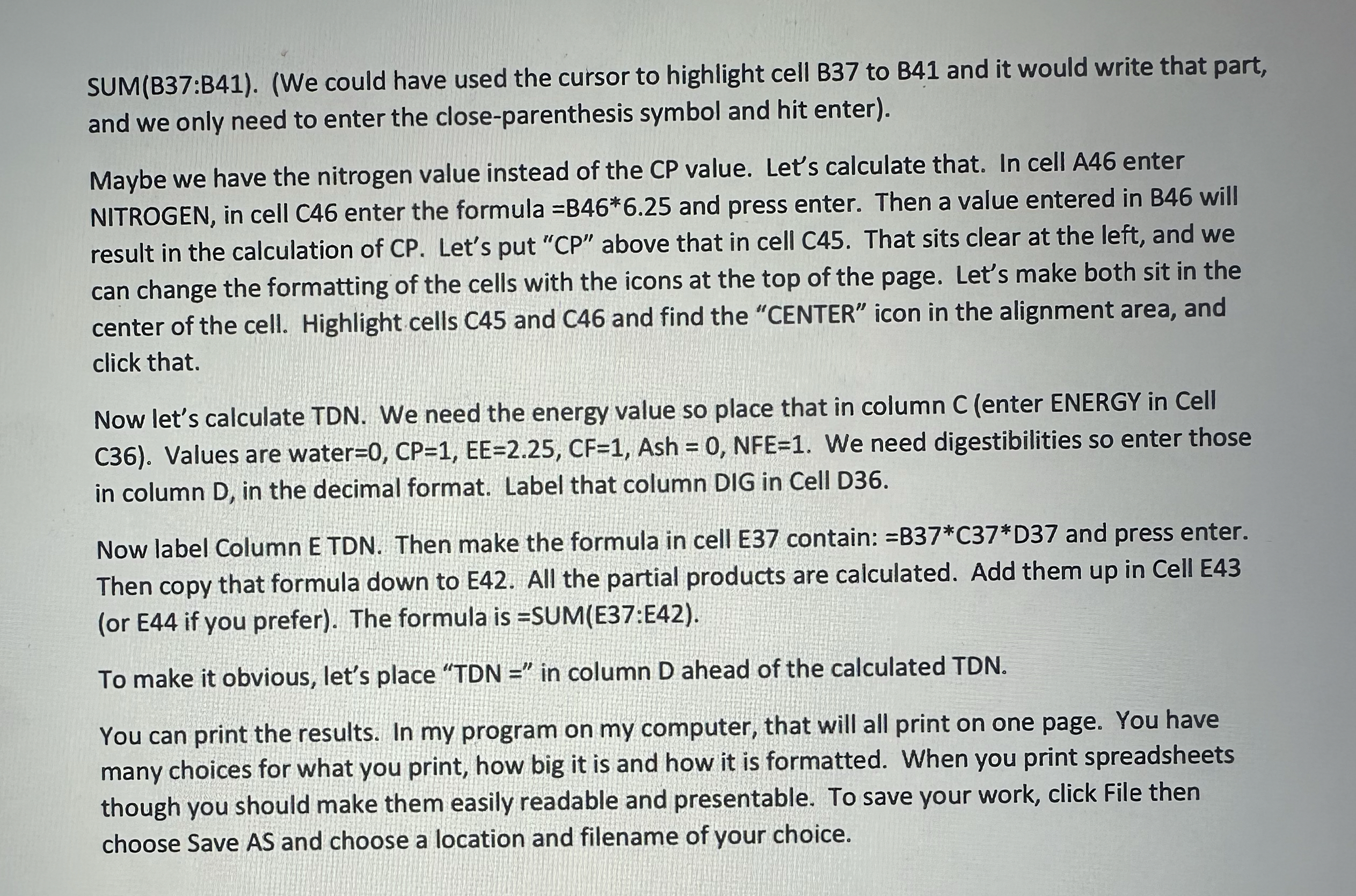 ANSC 2 2 1 HWEX 1 Homework Exercise - Excel