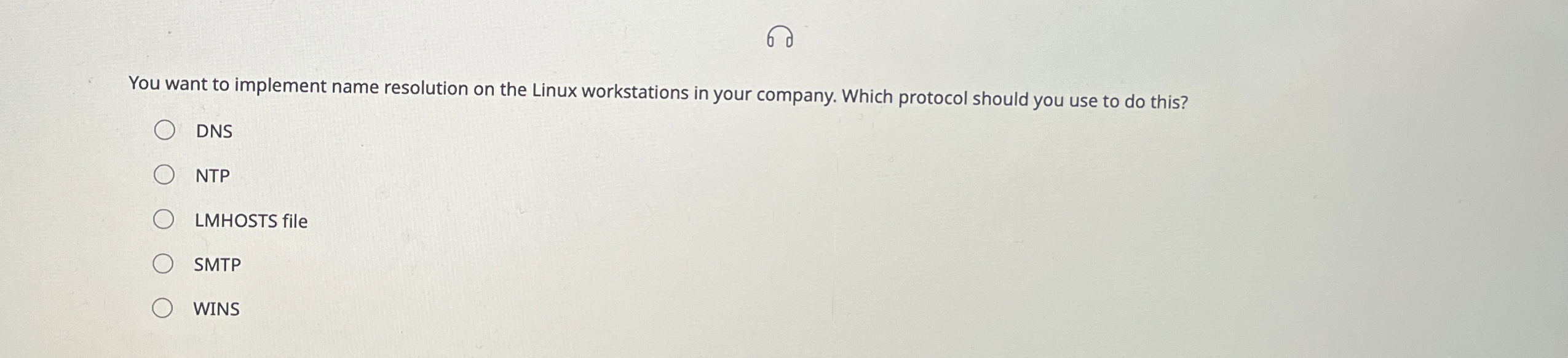 You want to implement name resolution on the