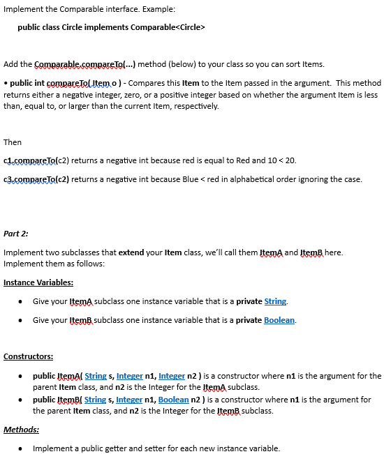 Use java language for this assignment. Do not use