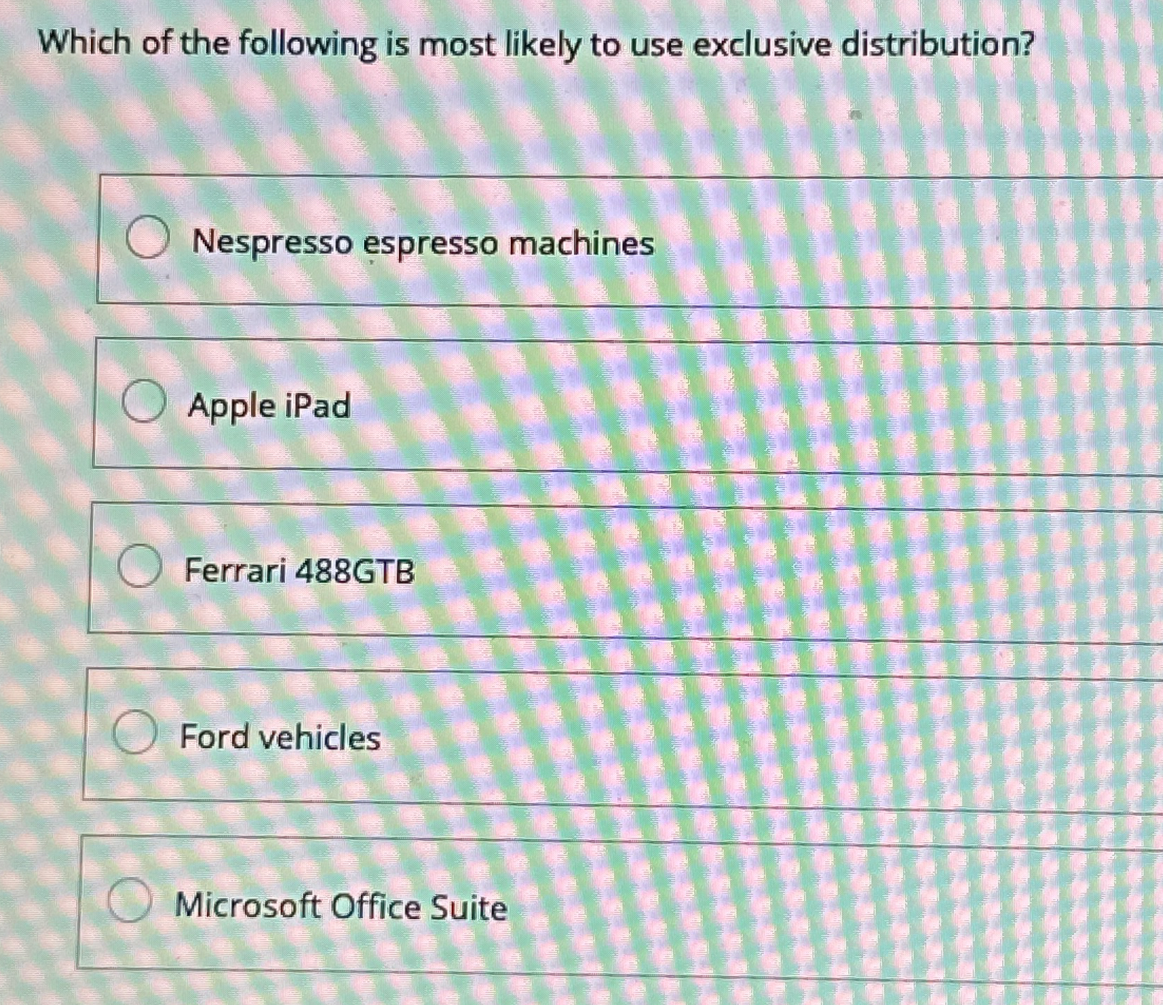 Which of the following is most likely to use