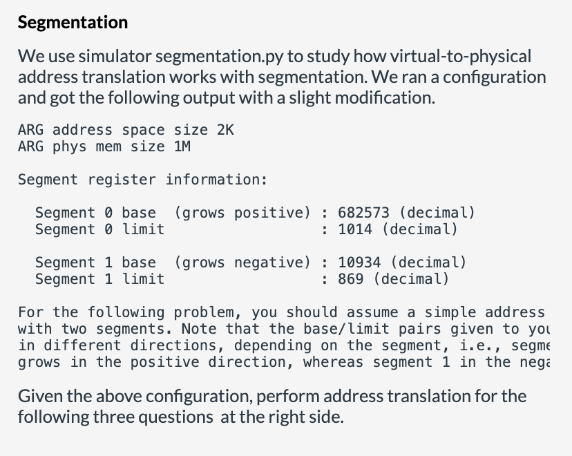 Segmentation We use simulator segmentation.py to