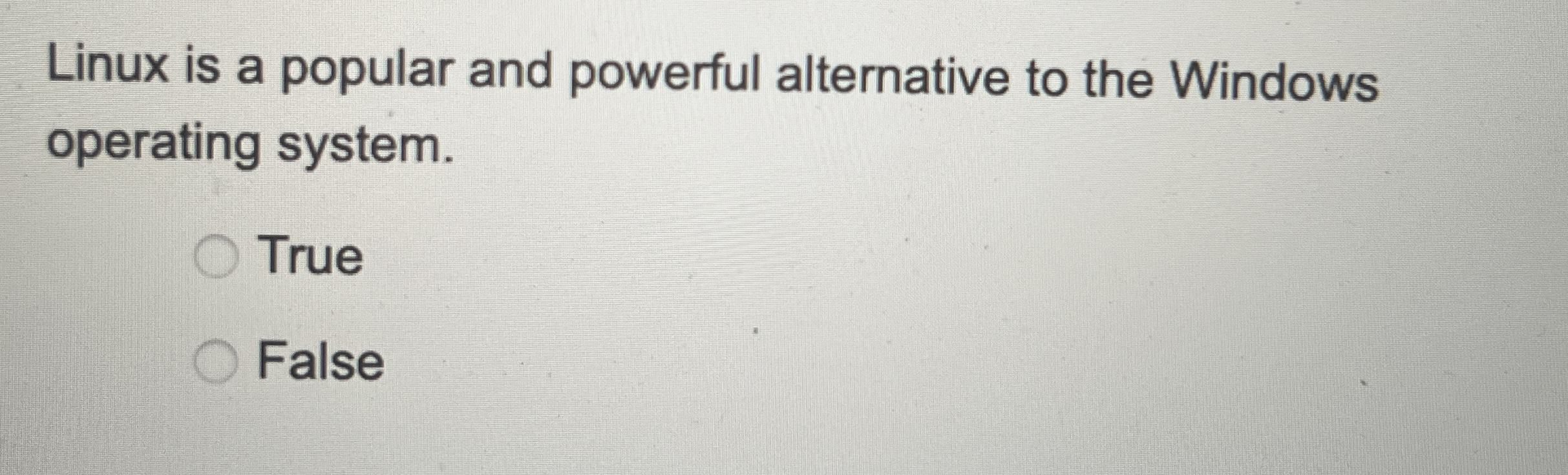 Linux is a popular and powerful alternative to
