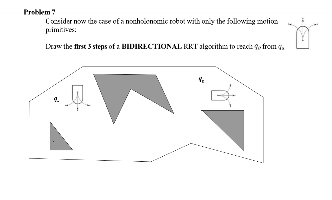 Problem 7 Consider now the case of a nonholonomic