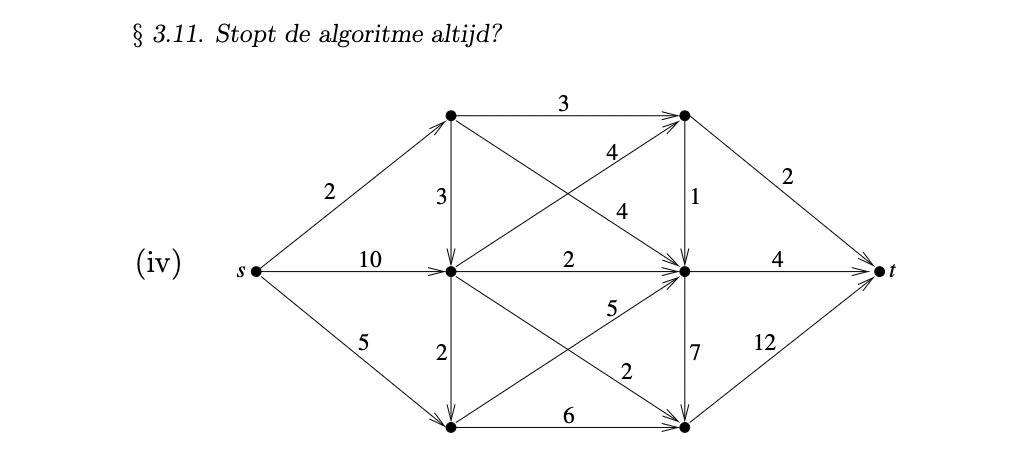 Determine a maximum s - t flow and an s - t cut