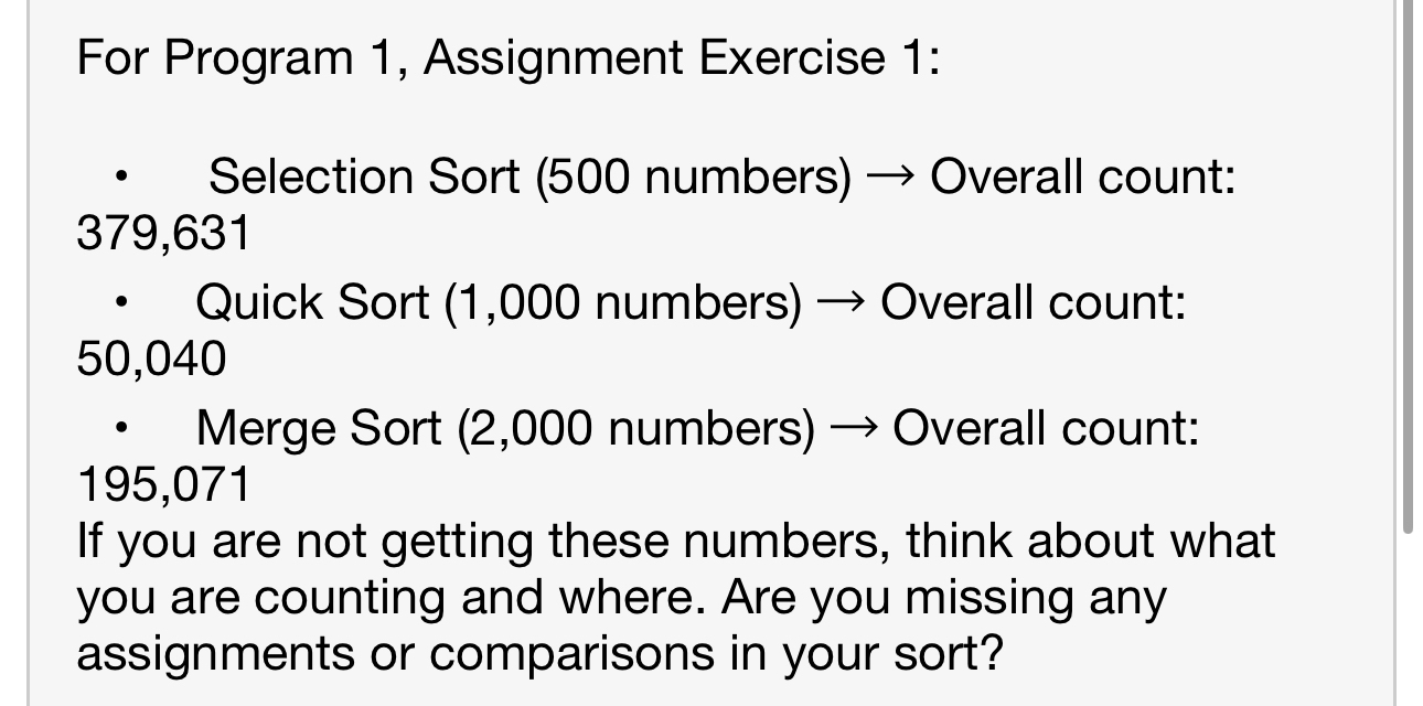 Name: CS 2 2 1 What you need to report For all