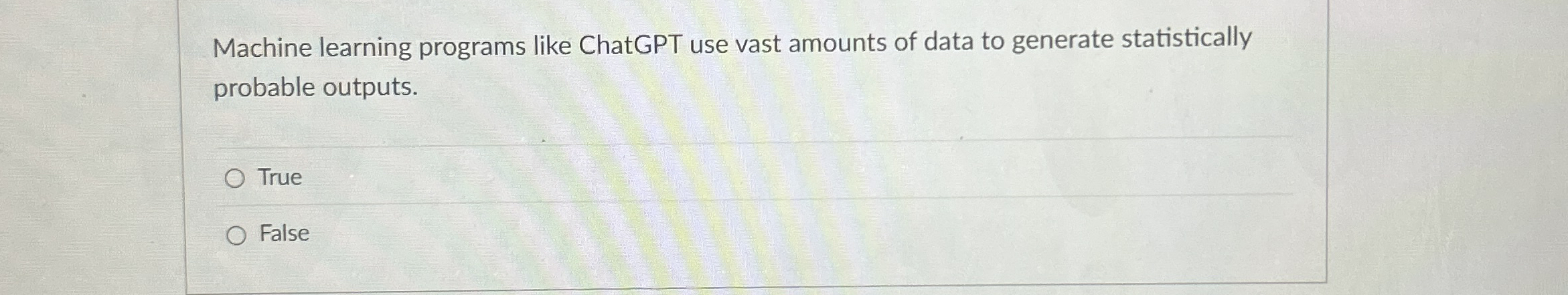 Machine learning programs like ChatGPT use vast