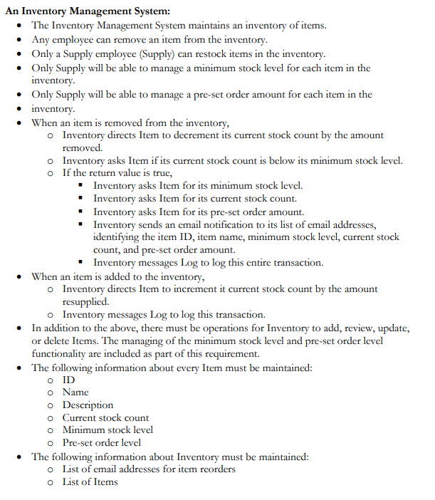 Using only the narrative in item above, determine