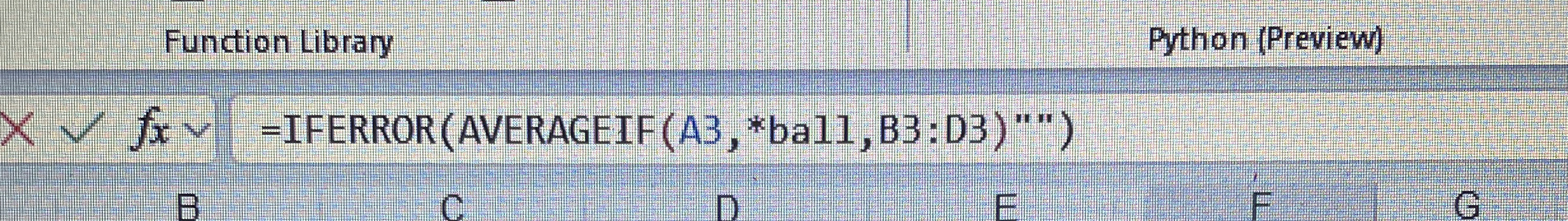 Why is this function not working in my excel doc