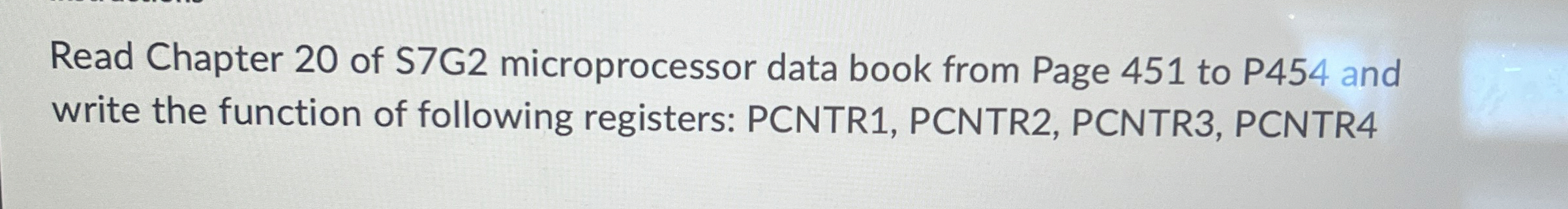 Read Chapter 2 0 of S 7 G 2 microprocessor data