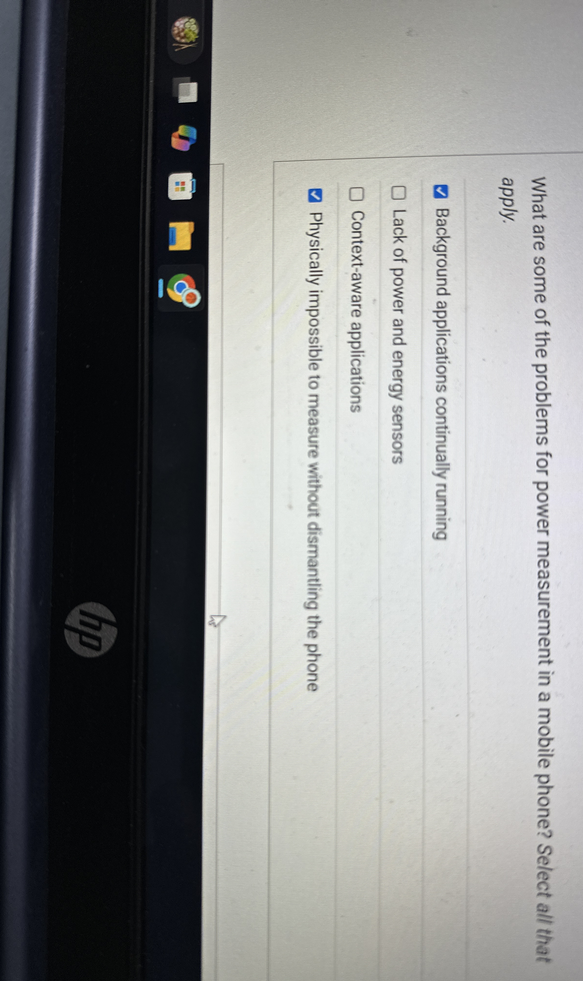 What are some of the problems for power