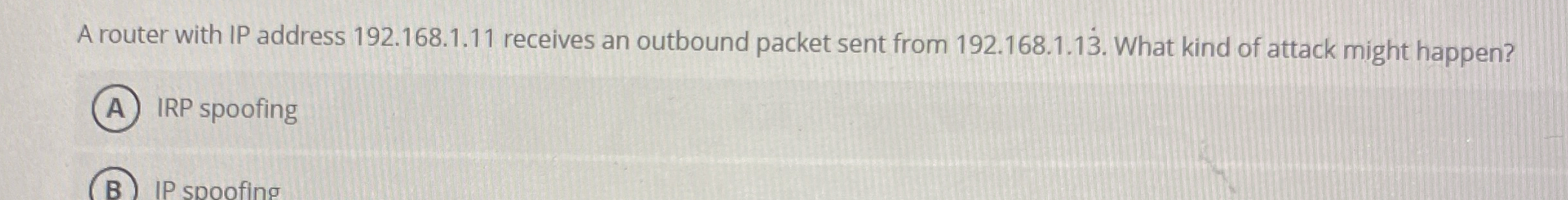 A router with IP address 1 9 2 . 1 6 8 . 1 . 1 1