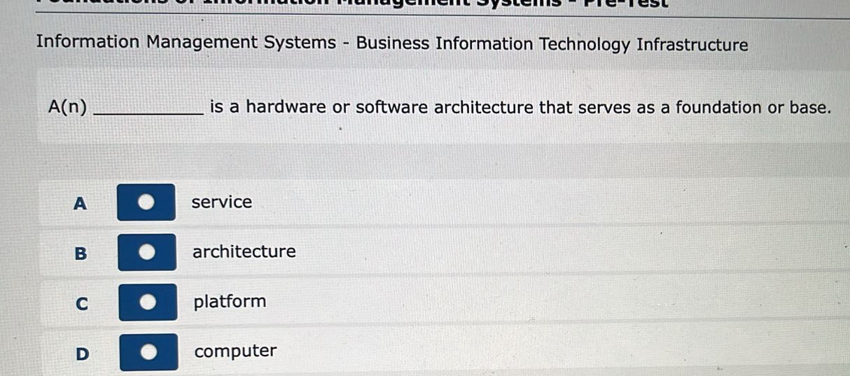 Information Management Systems - Business
