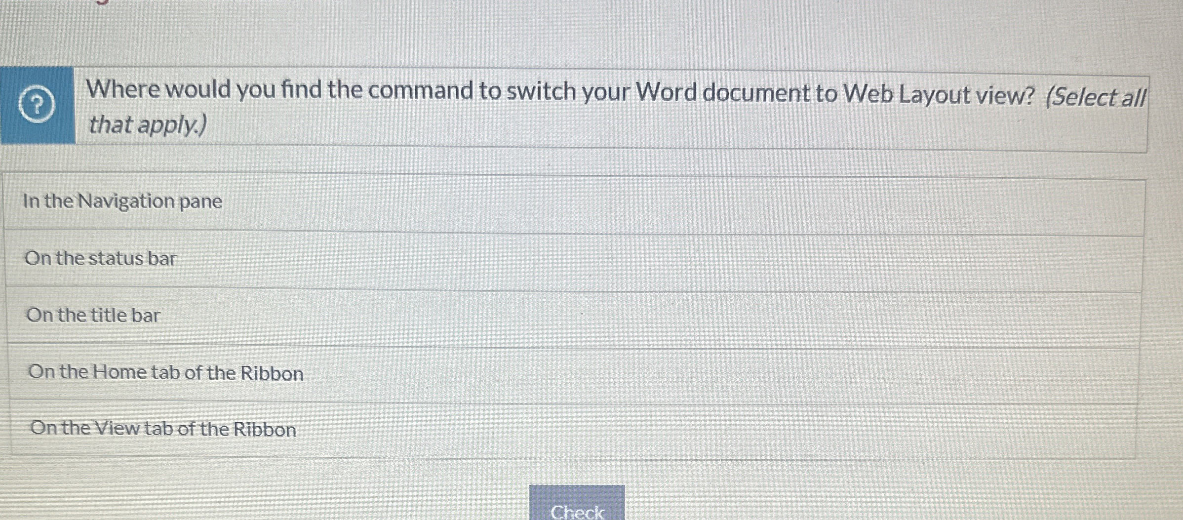Where would you find the command to switch your
