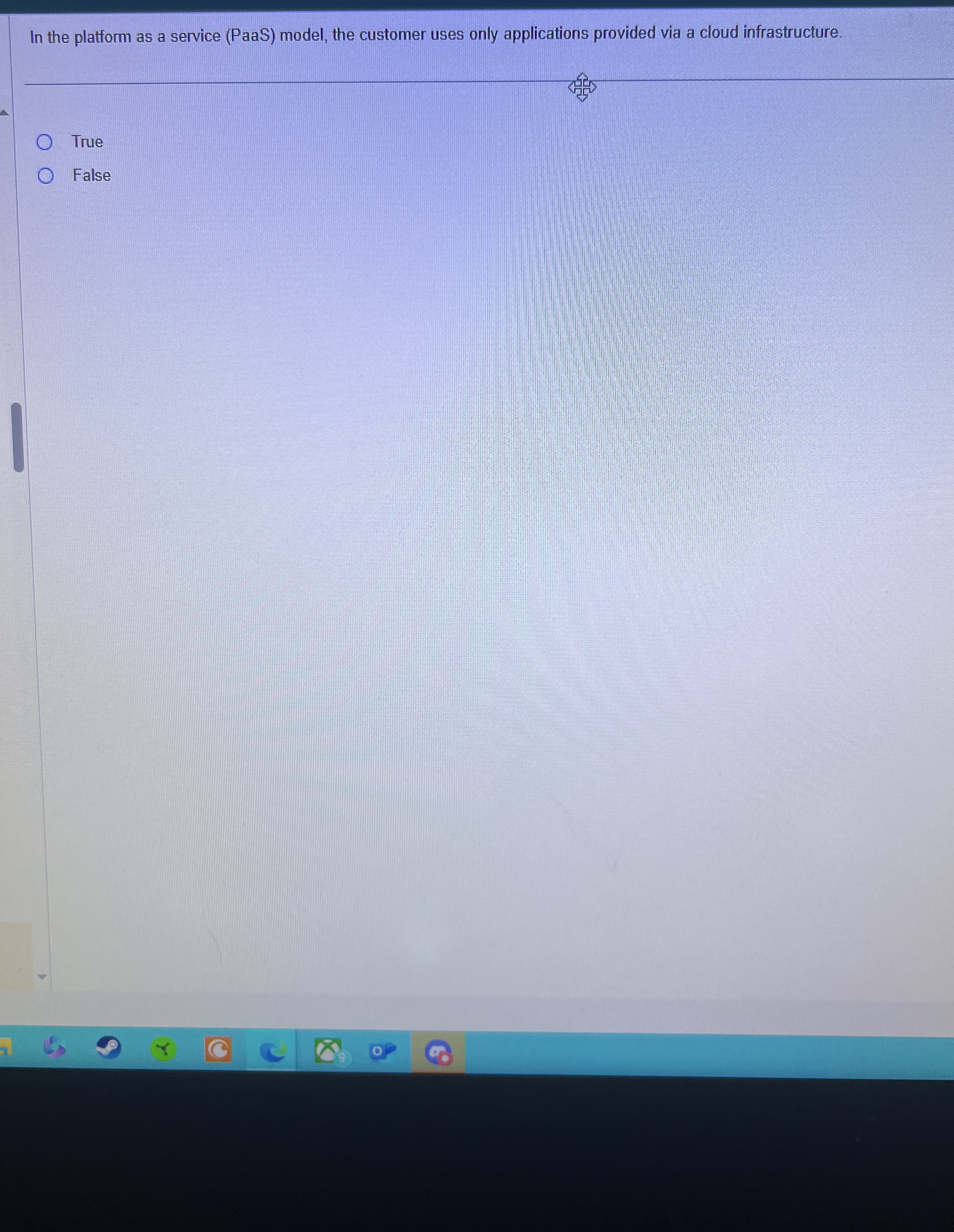 In the platform as a service ( PaaS ) model, the