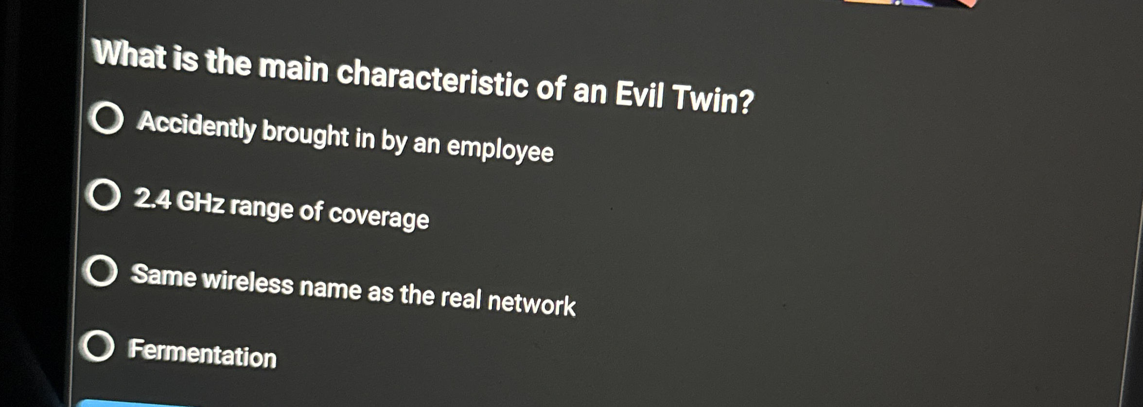 What is the main characteristic of an Evil Twin?