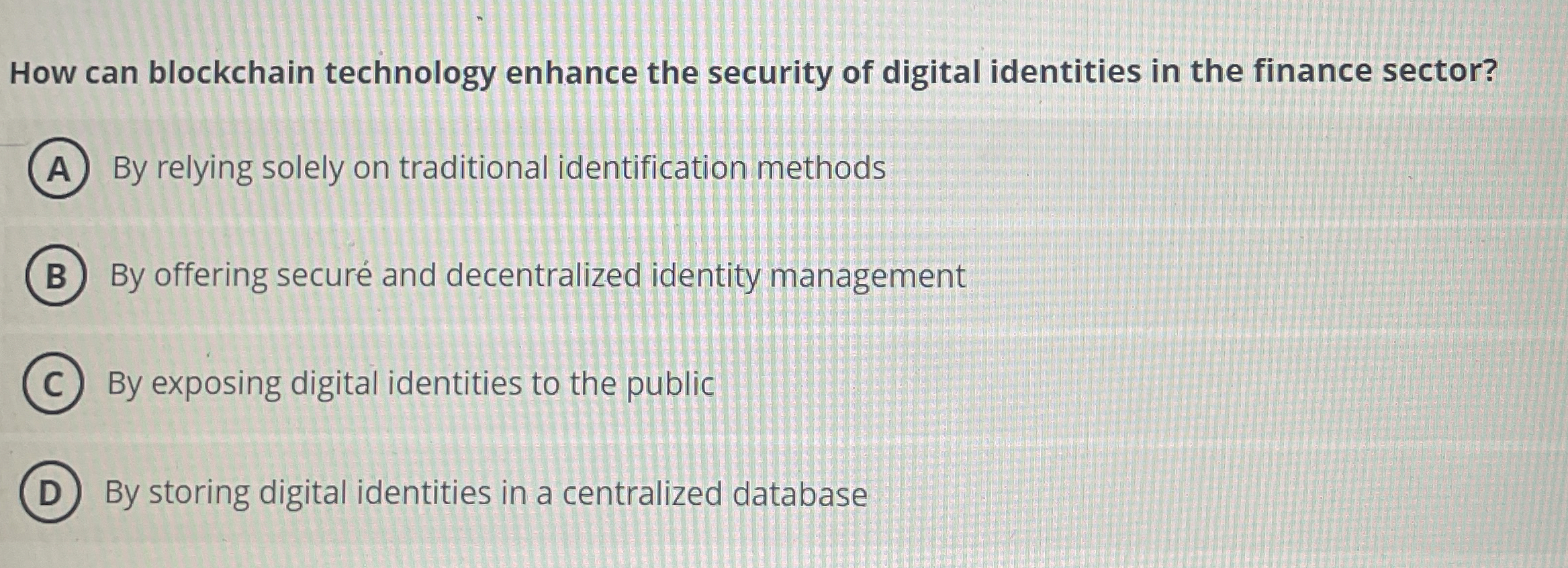 How can blockchain technology enhance the