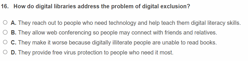 How do digital libraries address the problem of