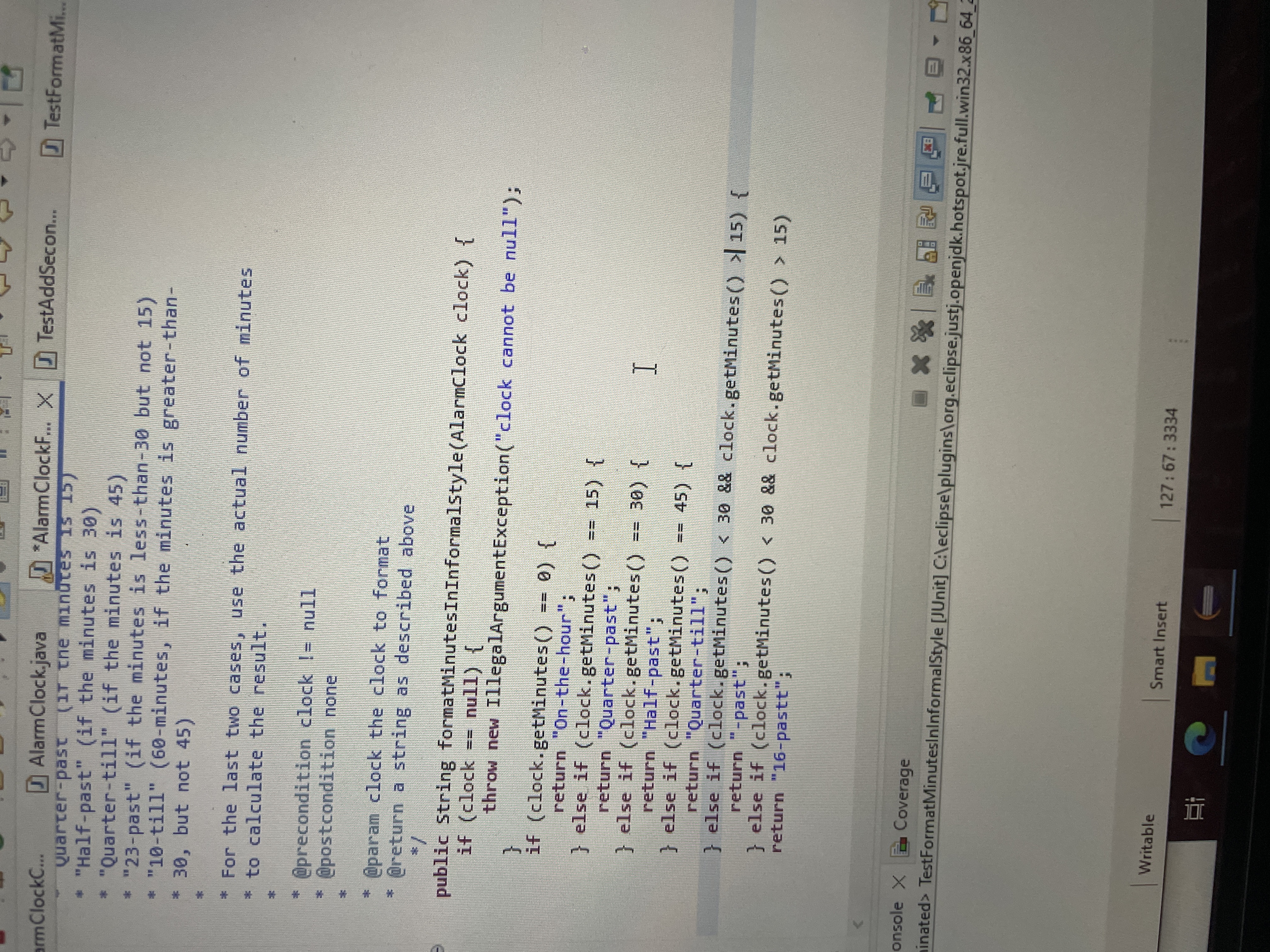 I m trying to format minutes in Java but I don t