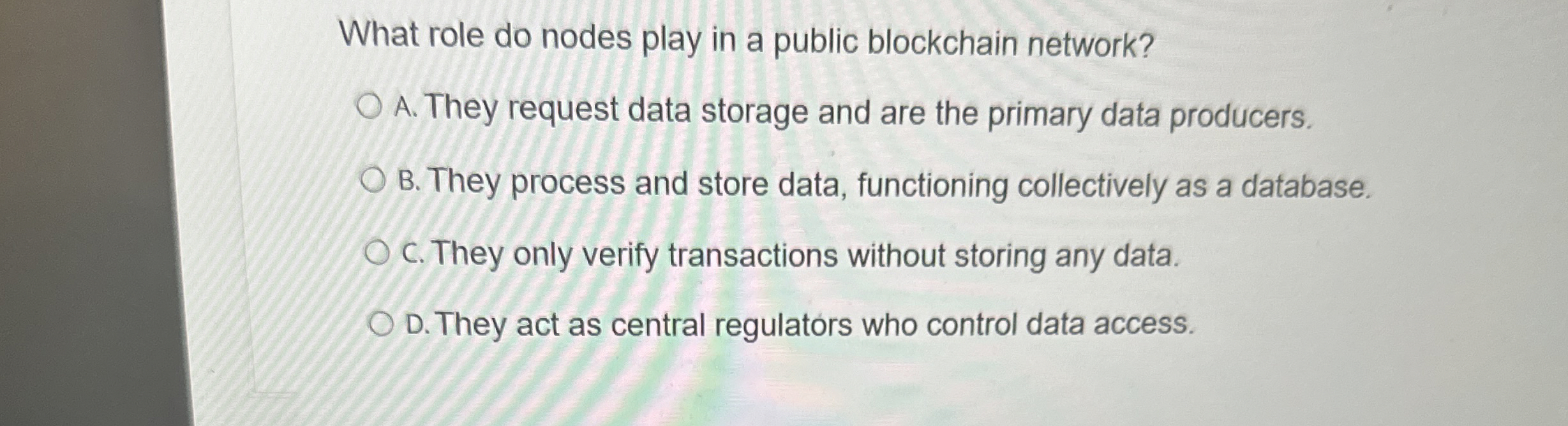 What role do nodes play in a public blockchain