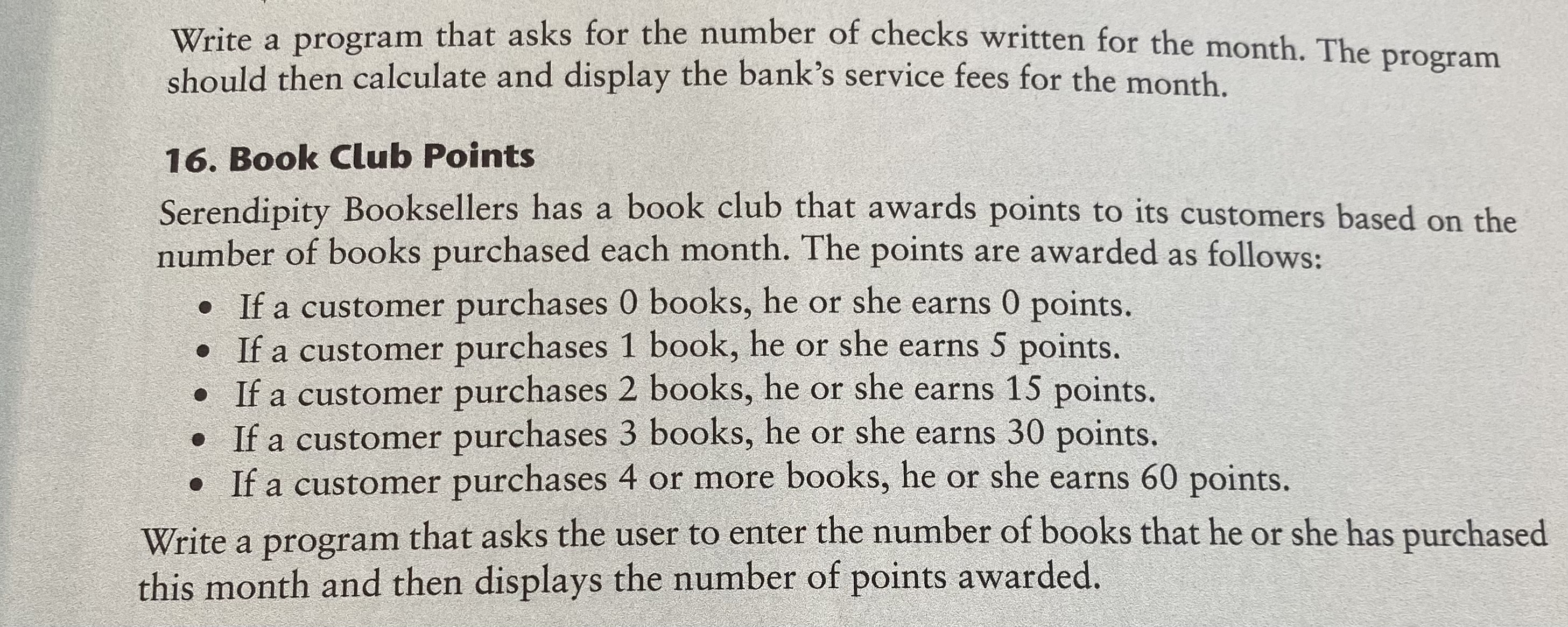 Book Club Points Serendipity Booksellers has a